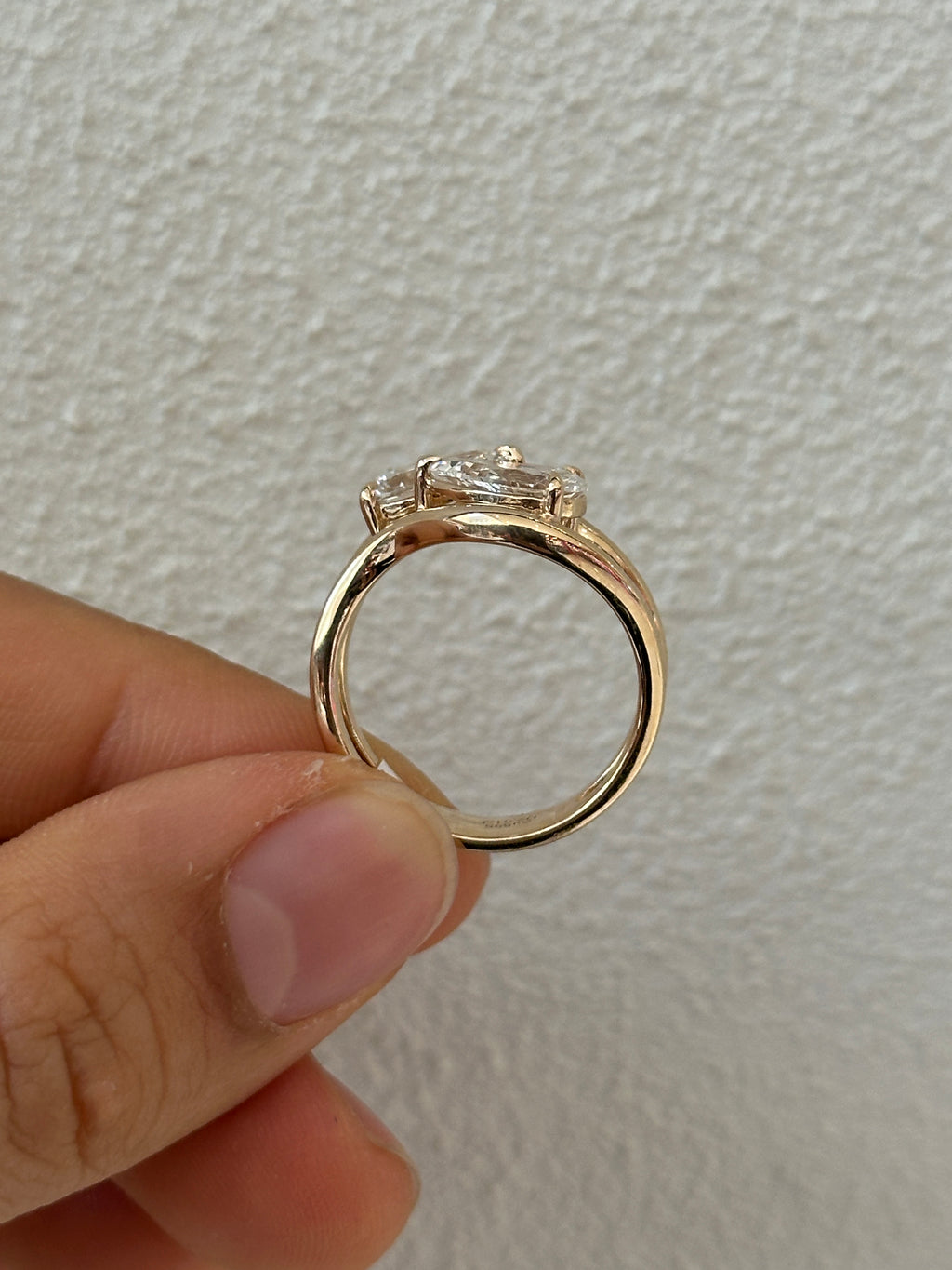 Calista Lab Diamond Ring