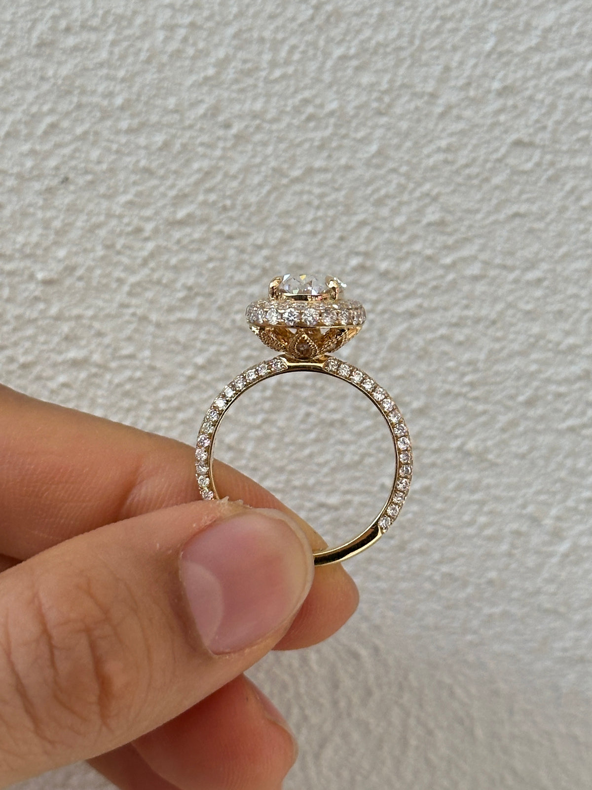 Penelope Lab Diamond Ring