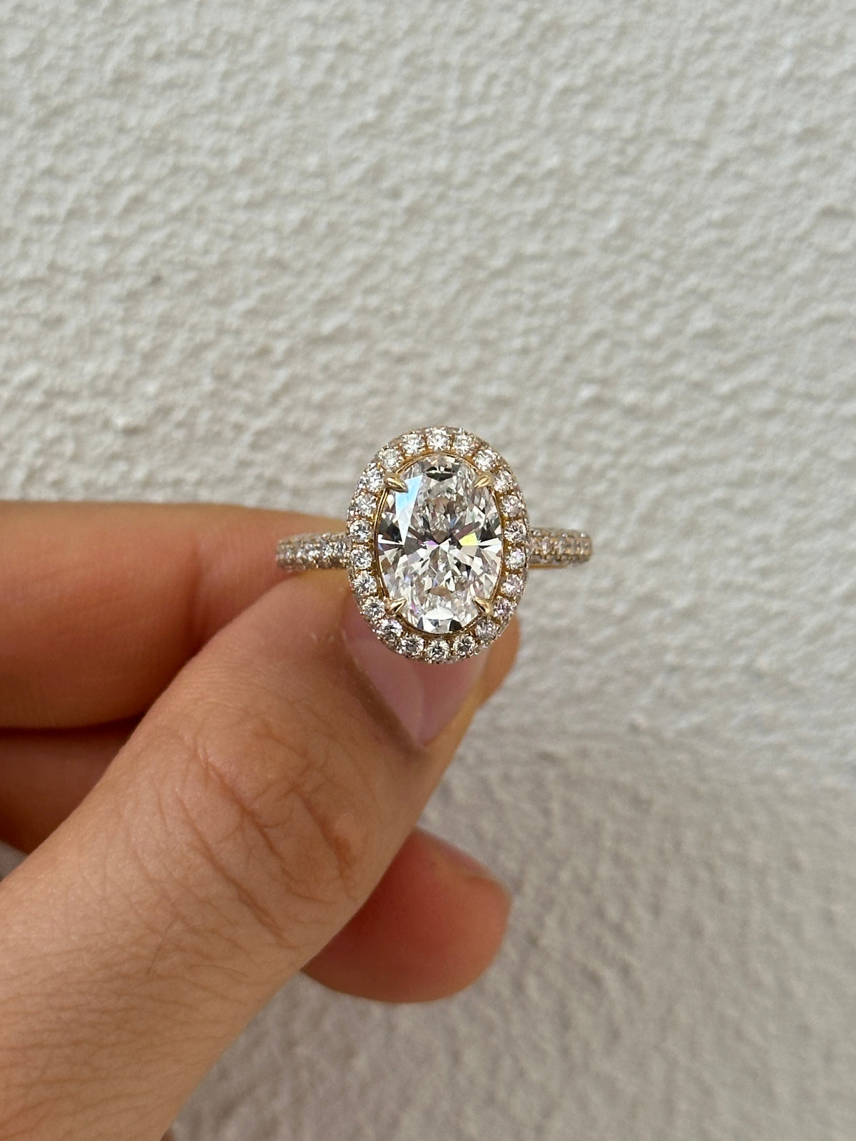 Penelope Lab Diamond Ring