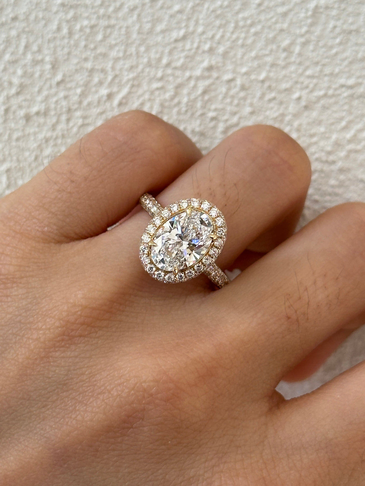 Penelope Lab Diamond Ring
