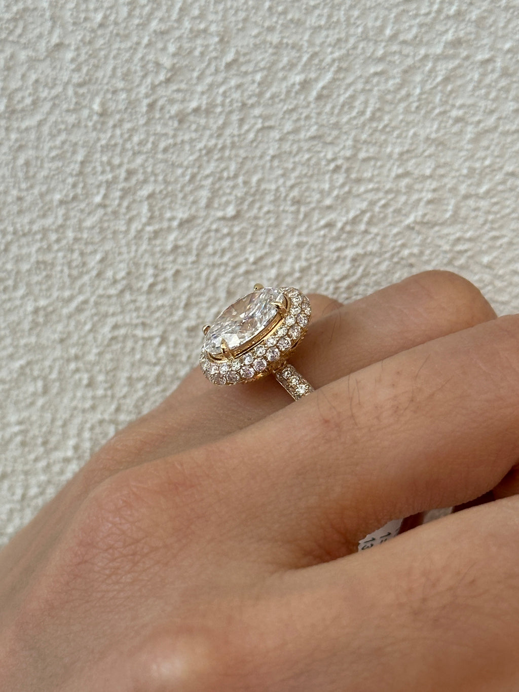 Penelope Lab Diamond Ring