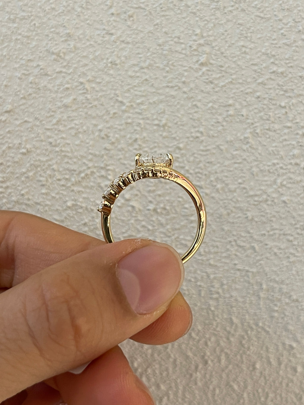Serenity Lab Diamond Ring
