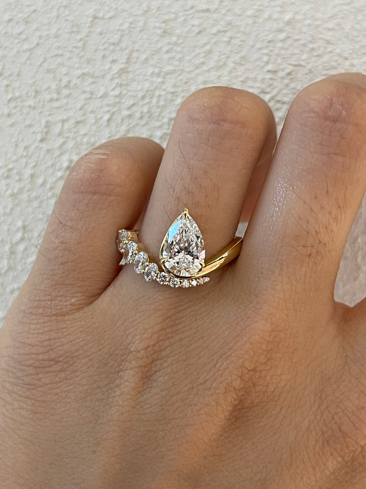 Serenity Lab Diamond Ring