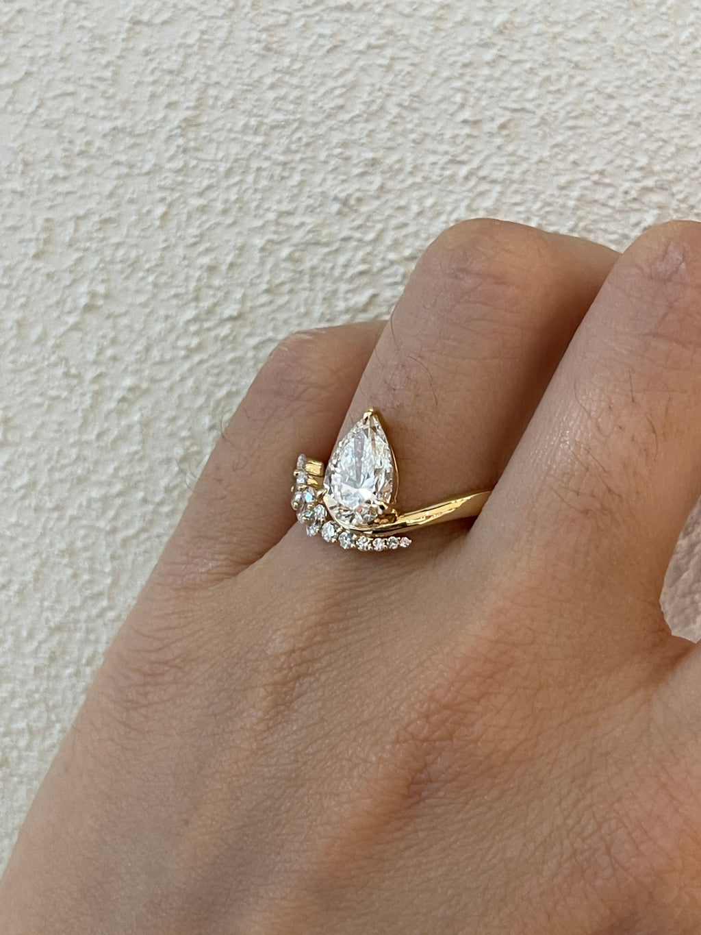 Serenity Lab Diamond Ring
