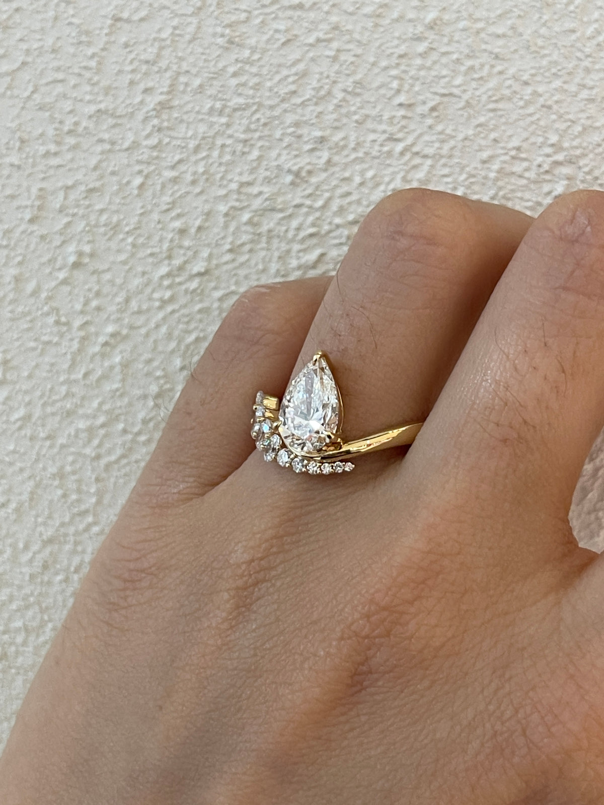 Serenity Lab Diamond Ring