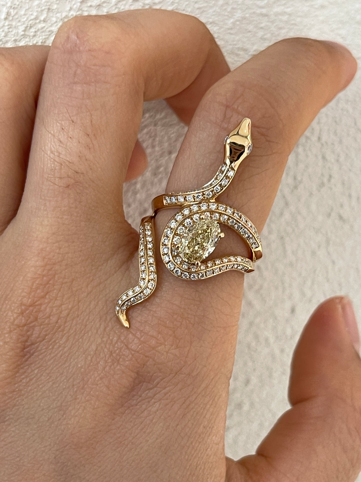 Nerissa Lab Diamond Ring