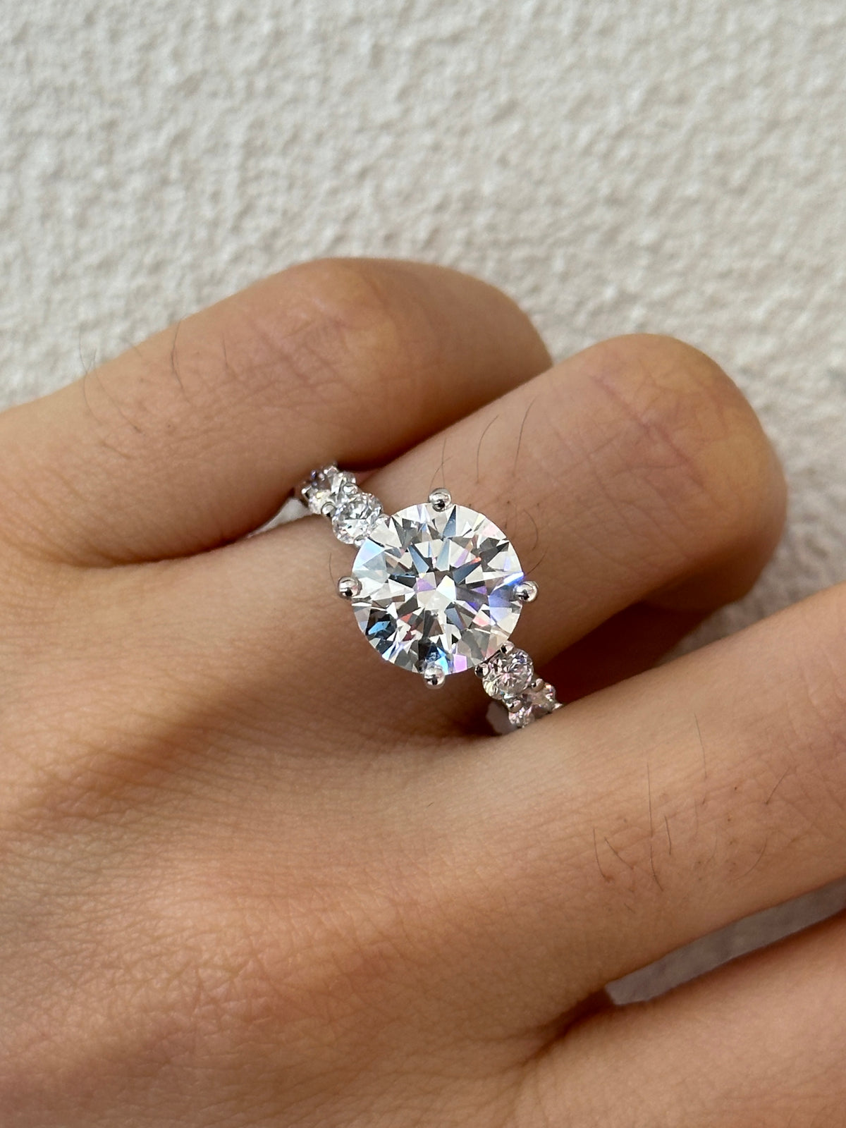 Lucille Lab Diamond Ring