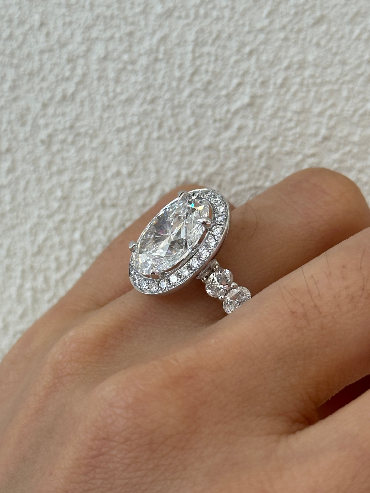 Leonie Lab Diamond Ring