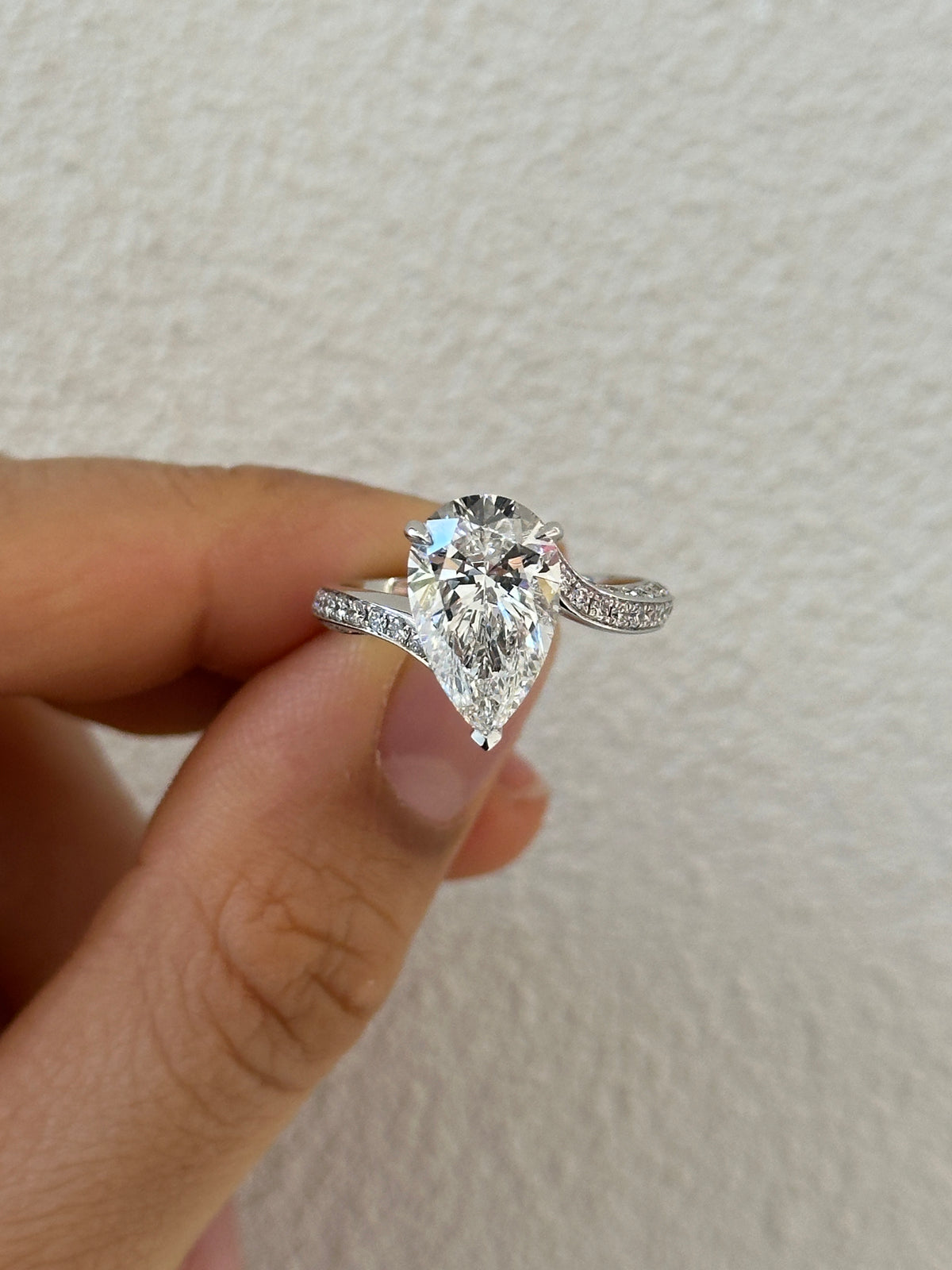 Perille Lab Diamond Ring
