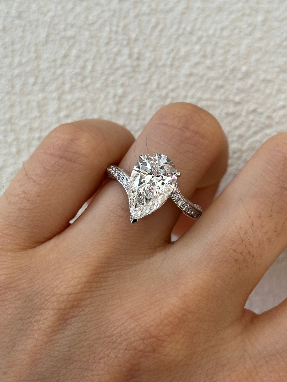 Perille Lab Diamond Ring