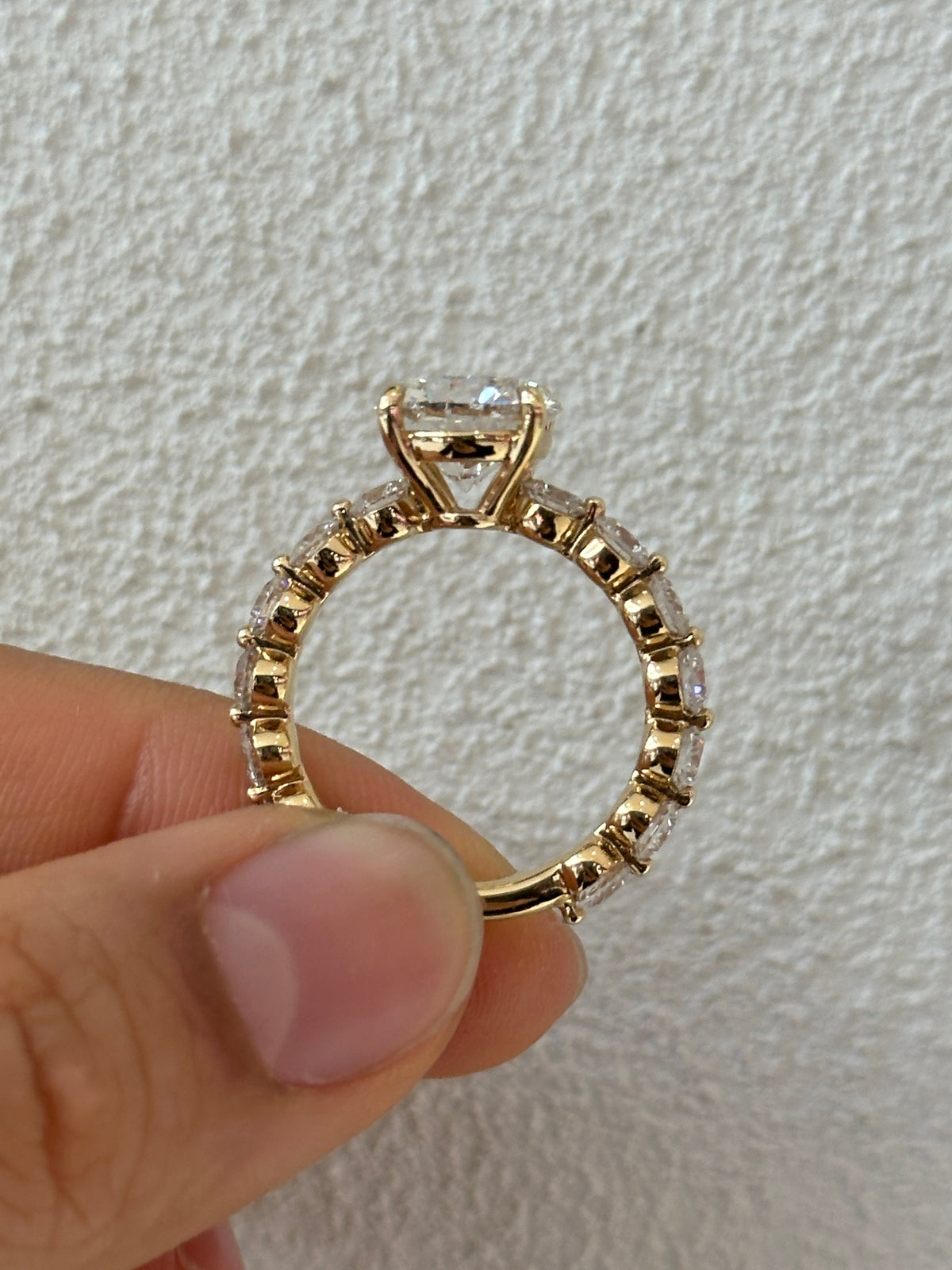 Evora Lab Diamond Ring