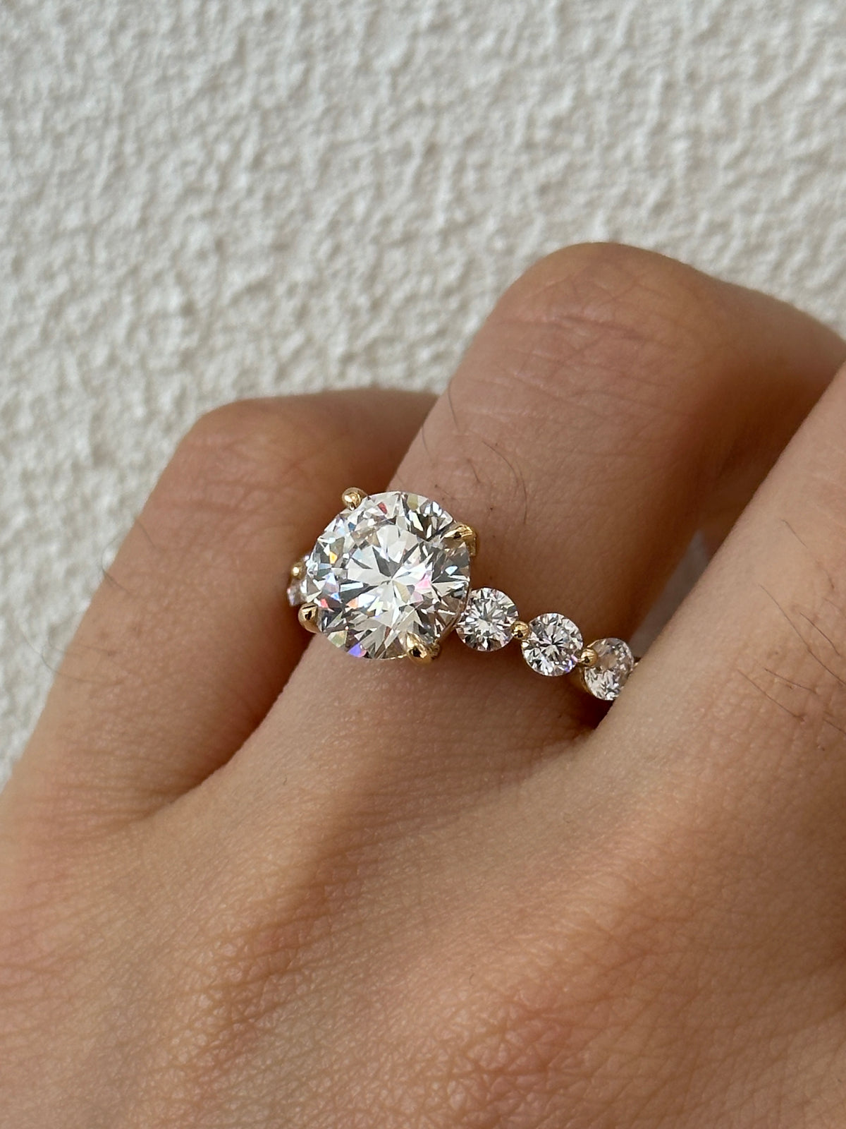 Evora Lab Diamond Ring