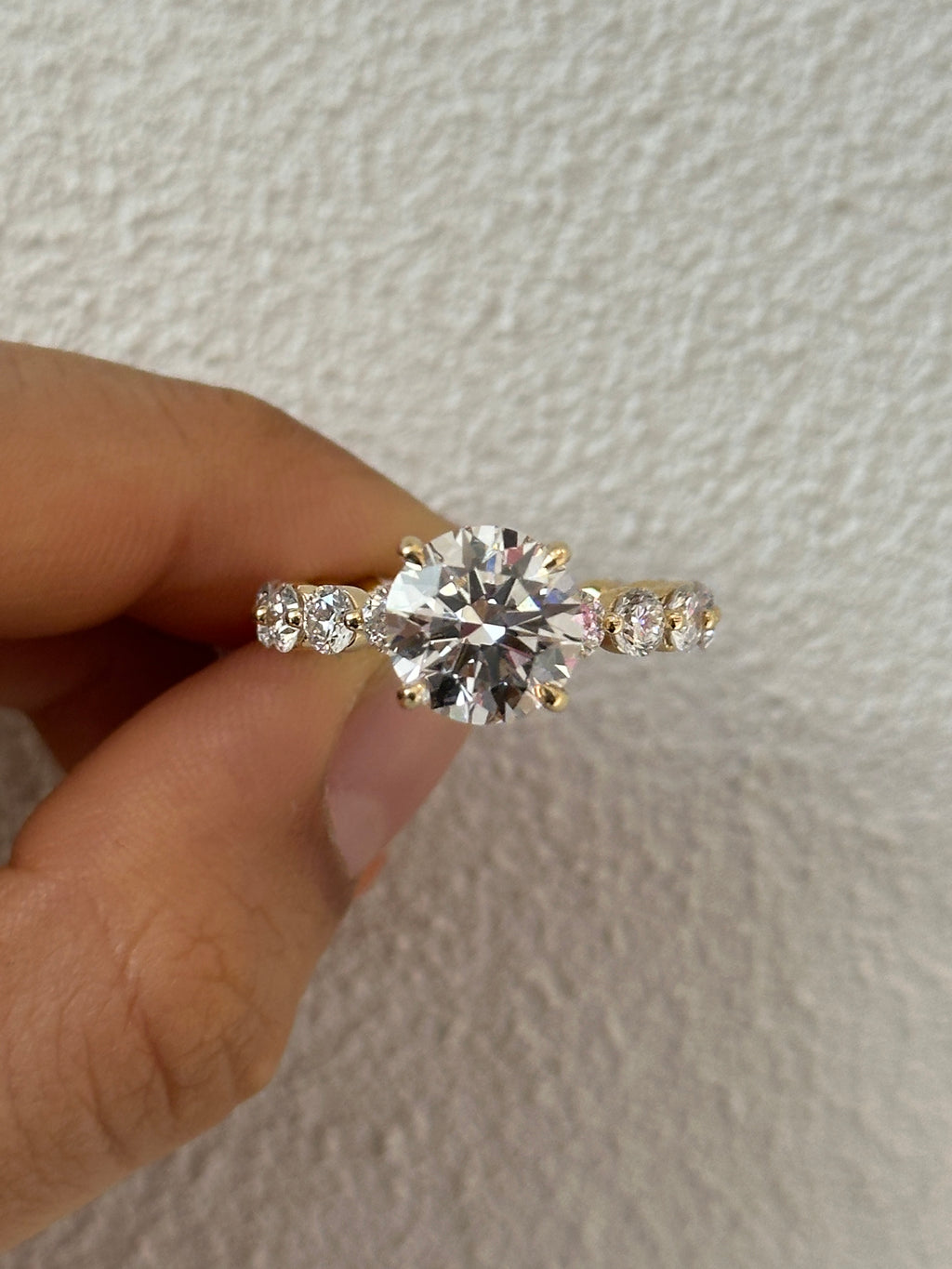 Evora Lab Diamond Ring
