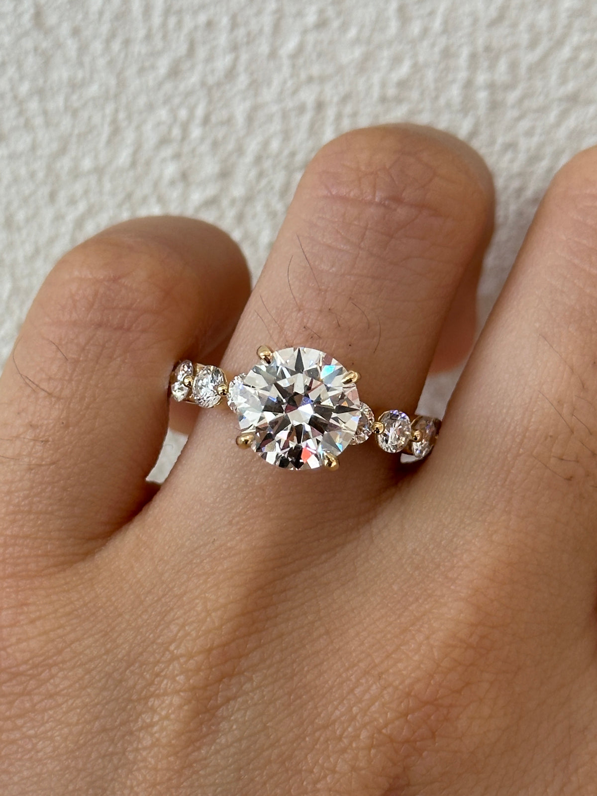 Evora Lab Diamond Ring