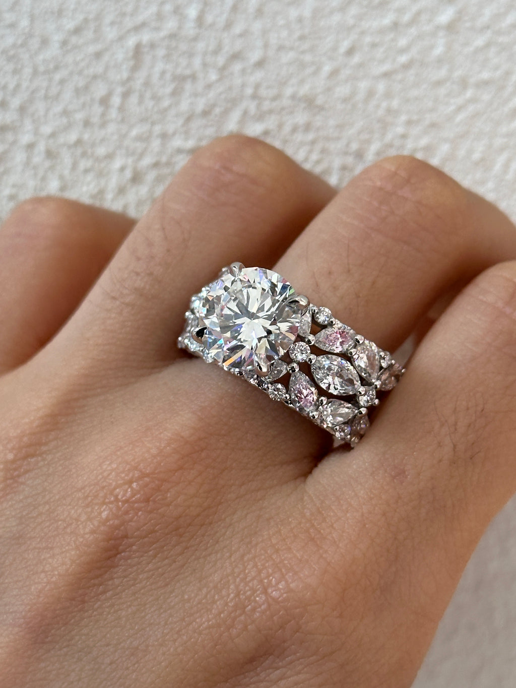 Maurese Lab Diamond Ring