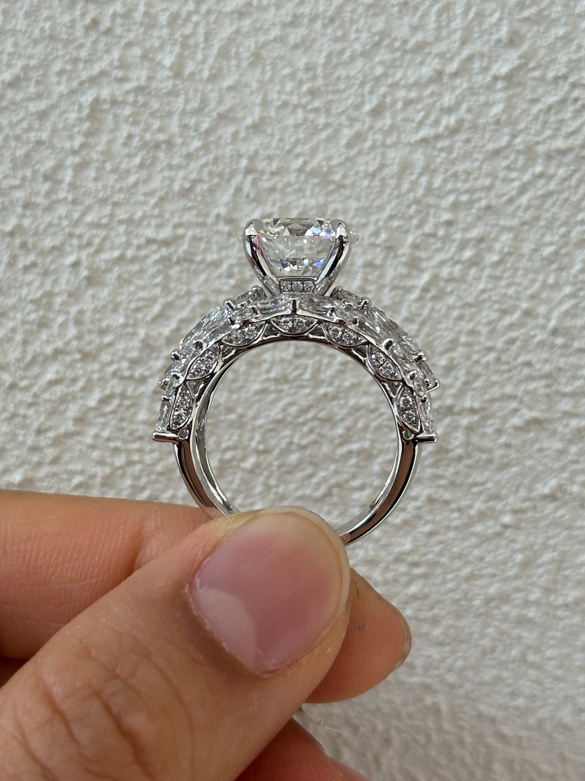 Maurese Lab Diamond Ring