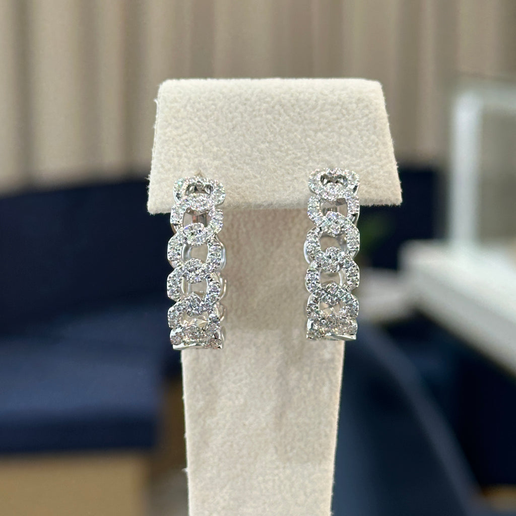 New York Styled Hoop Earrings