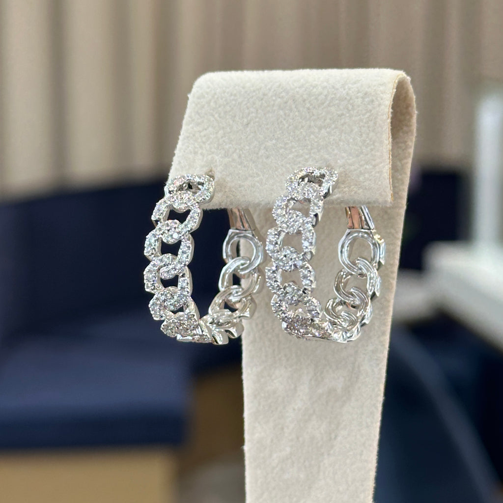 New York Styled Hoop Earrings