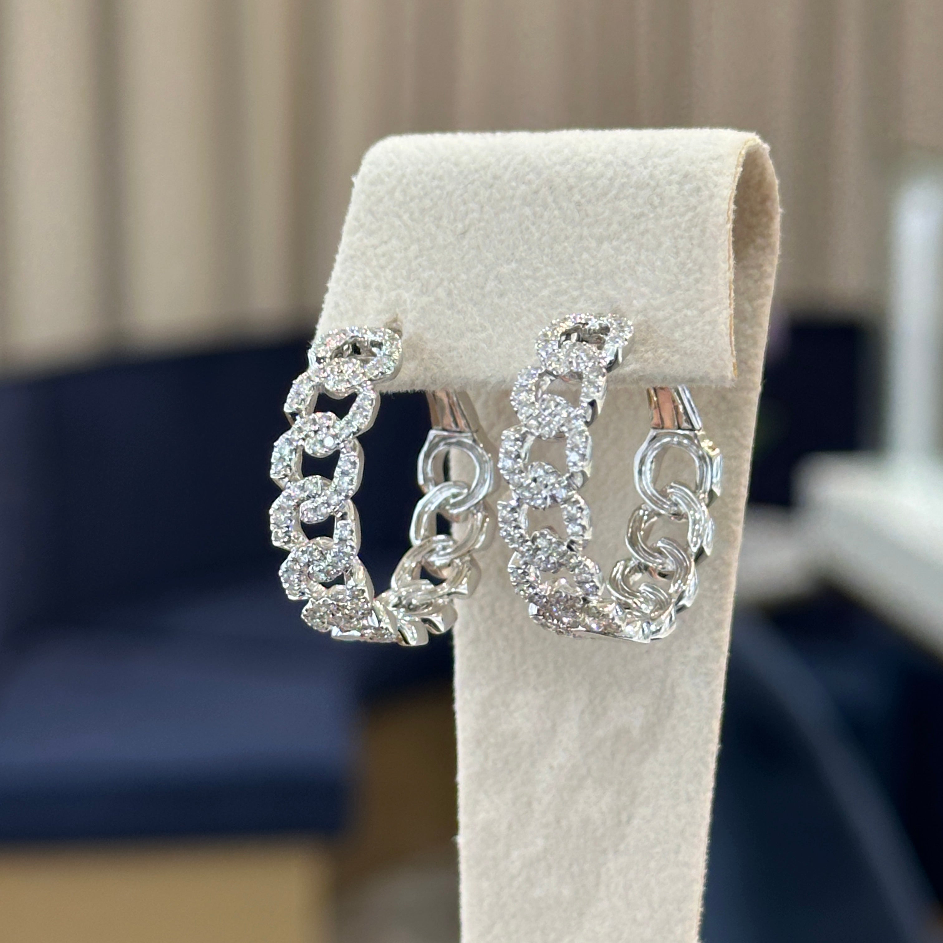 New York Styled Hoop Earrings