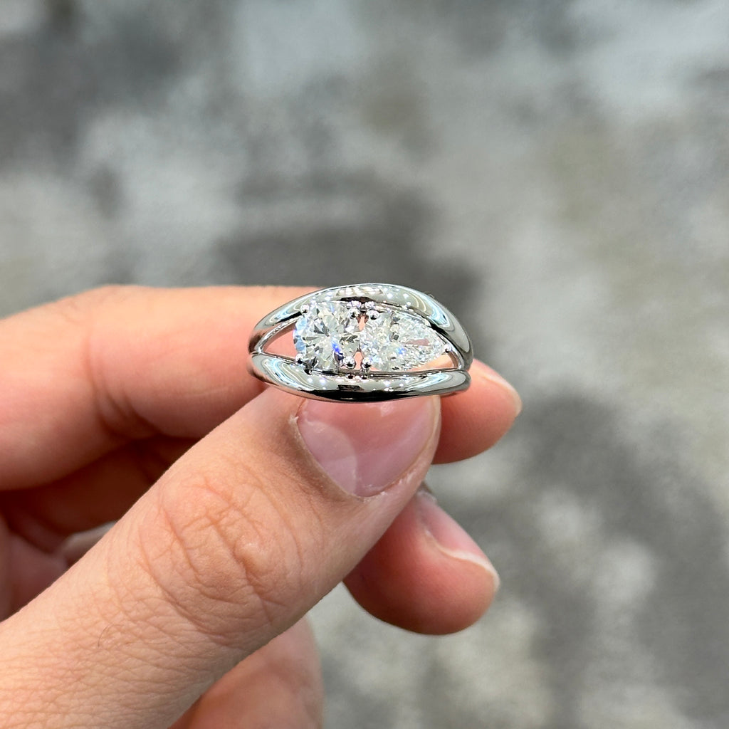 Elise Lab Diamond Ring