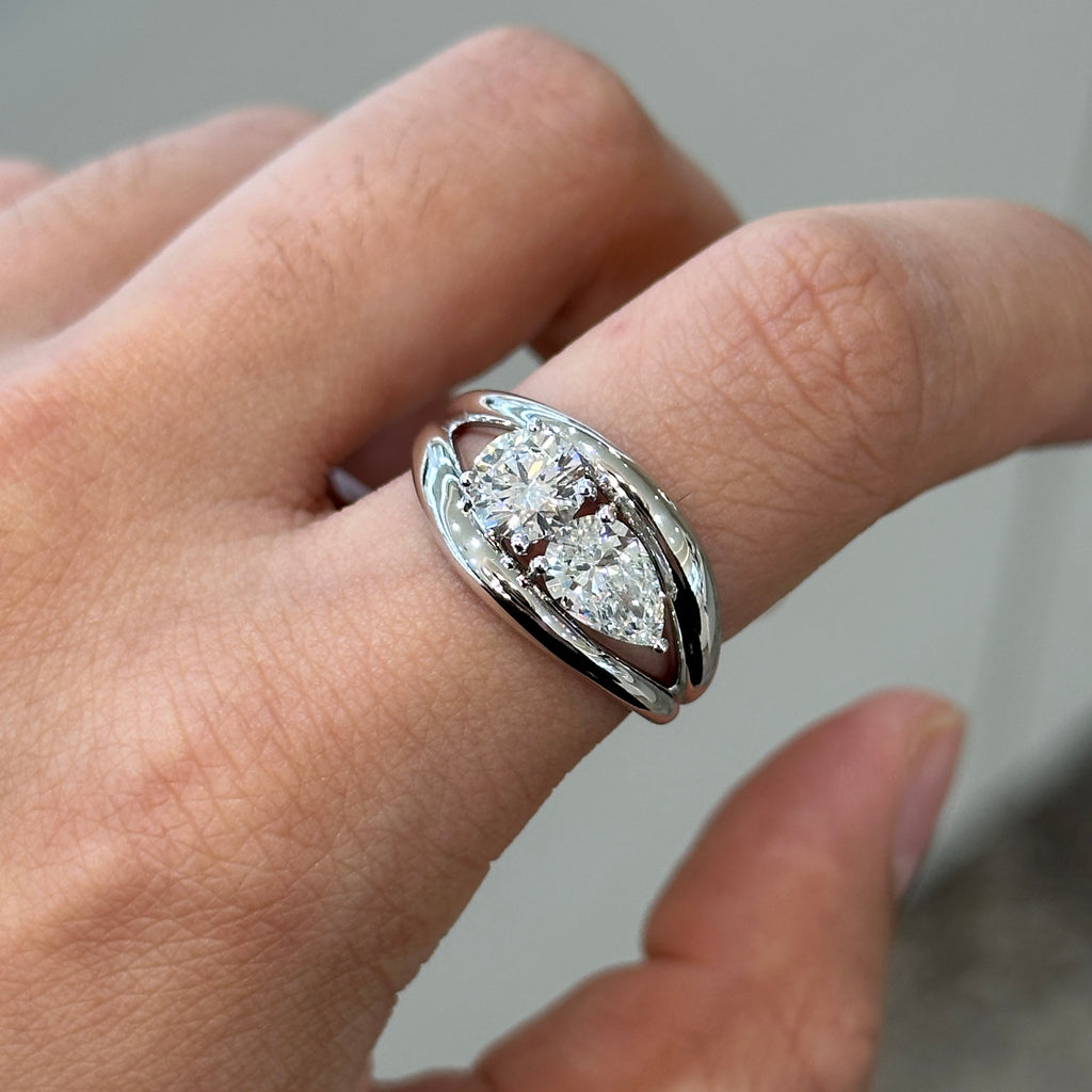 Elise Lab Diamond Ring