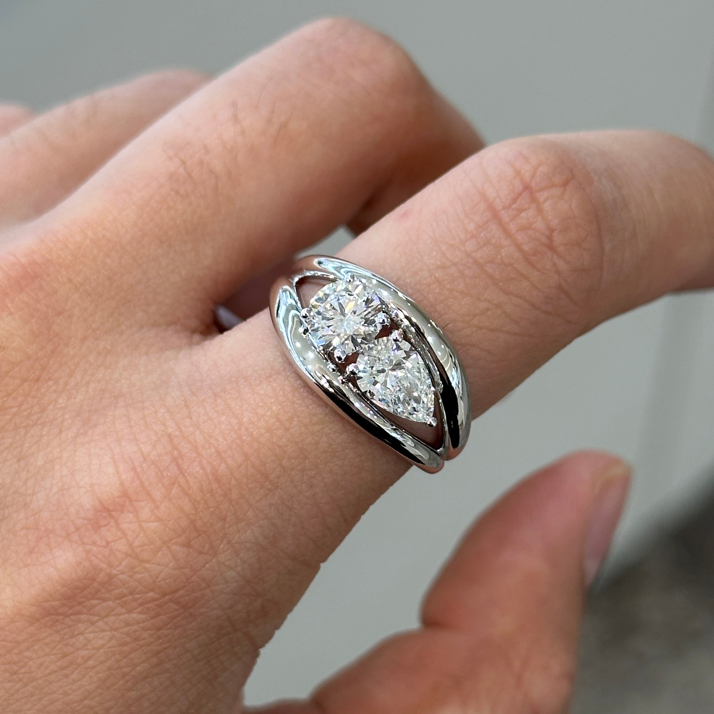 Elise Lab Diamond Ring