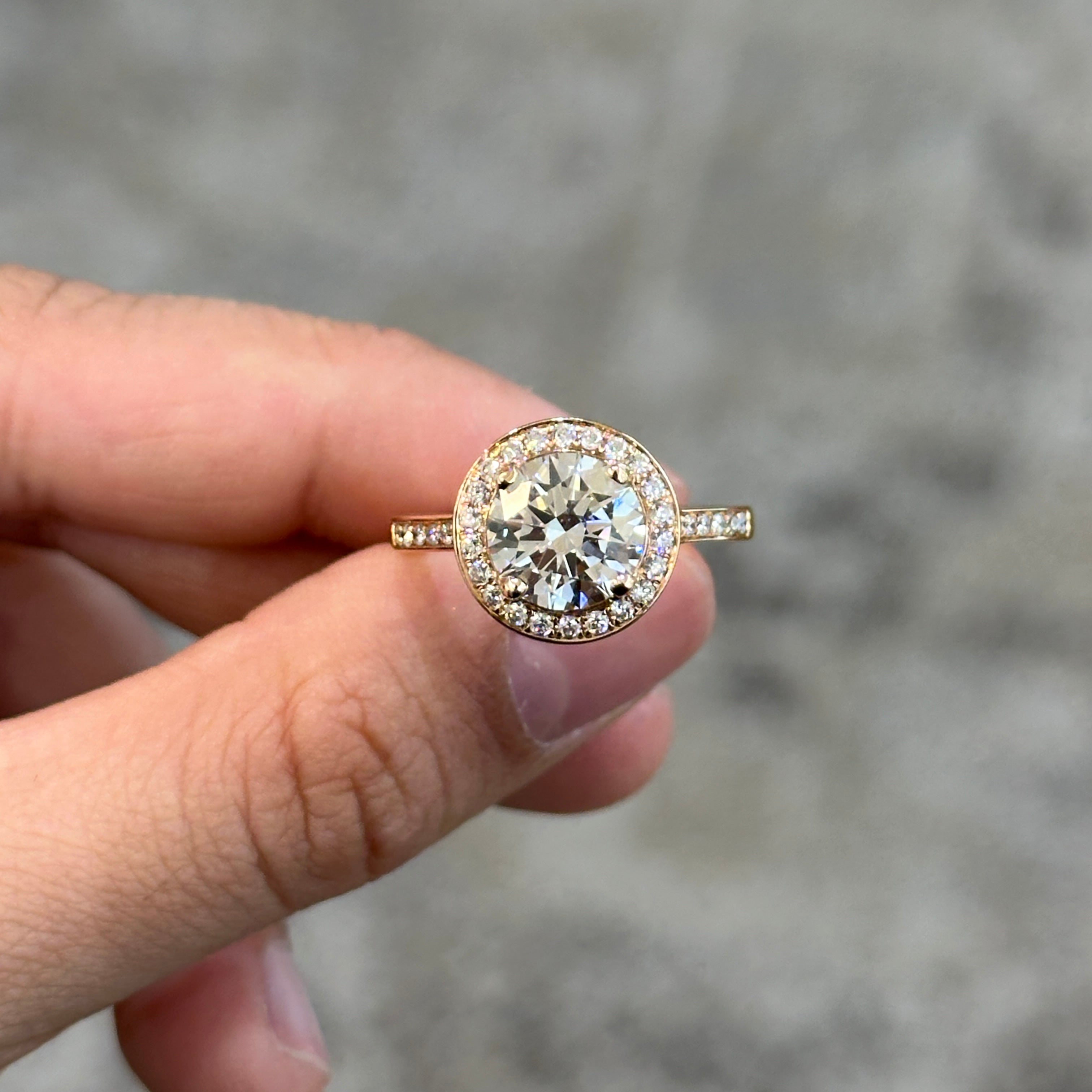 Harper Lab Diamond Ring
