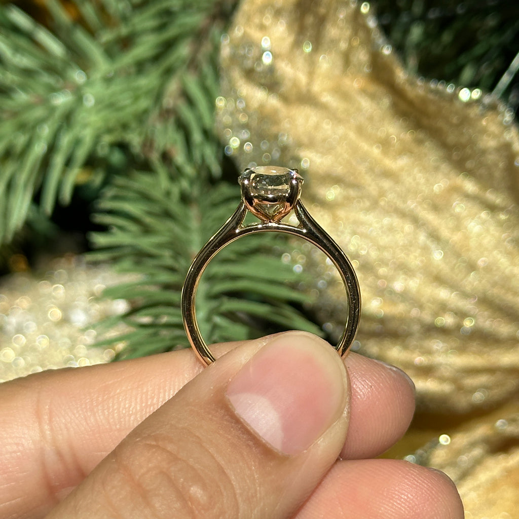 Elle Lab Oval Diamond Ring