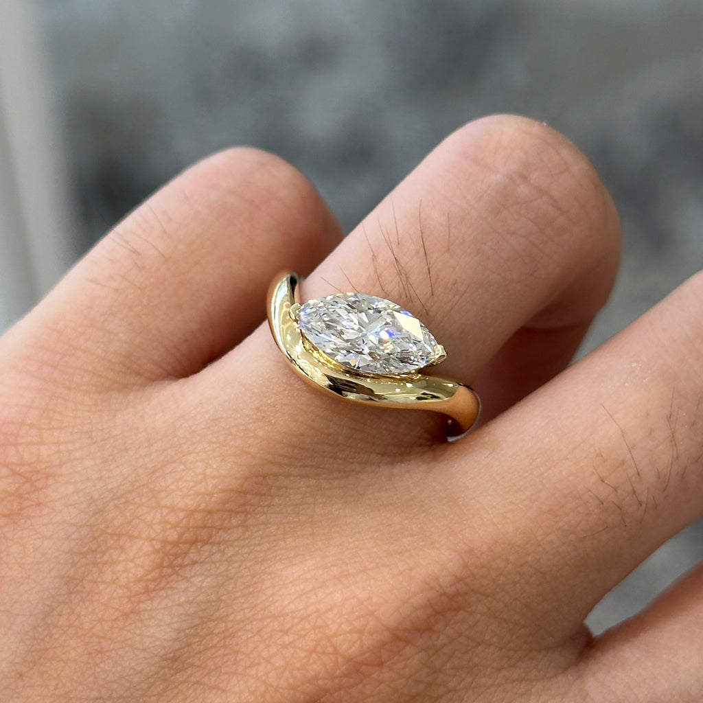 Willow Lab Diamond Ring