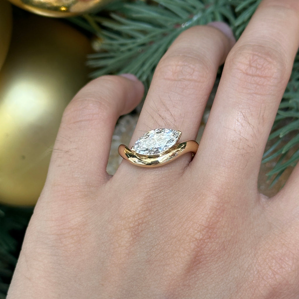 Willow Lab Diamond Ring