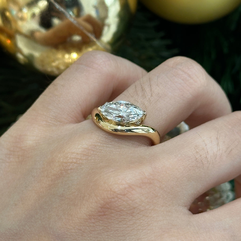 Willow Lab Diamond Ring