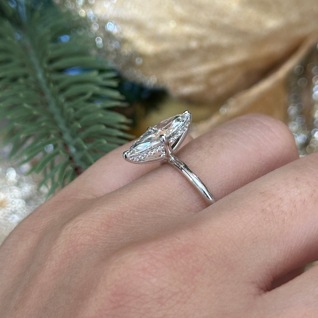 Nancy Lab Diamond Marquise Ring