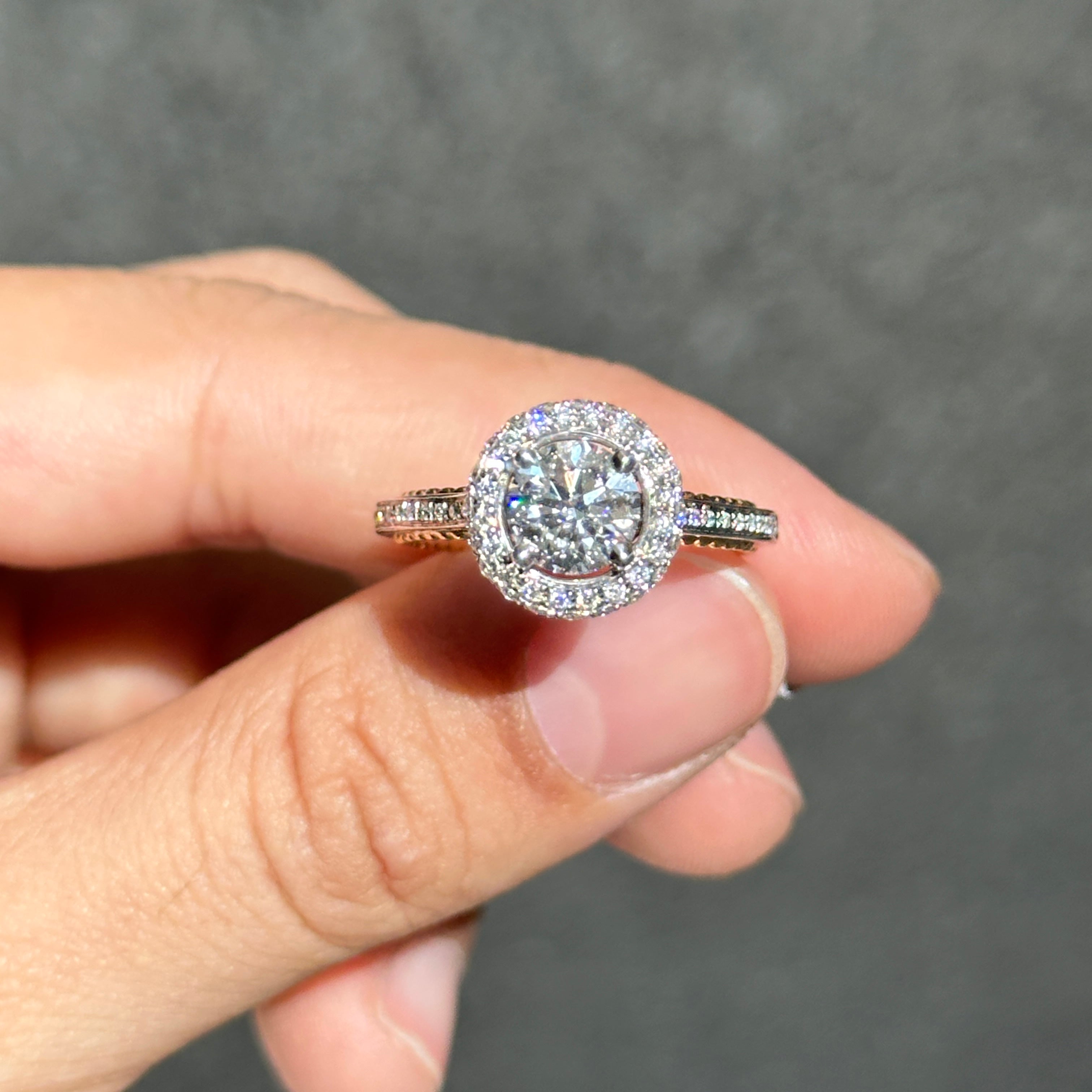 Vivianne Natural Diamond Ring