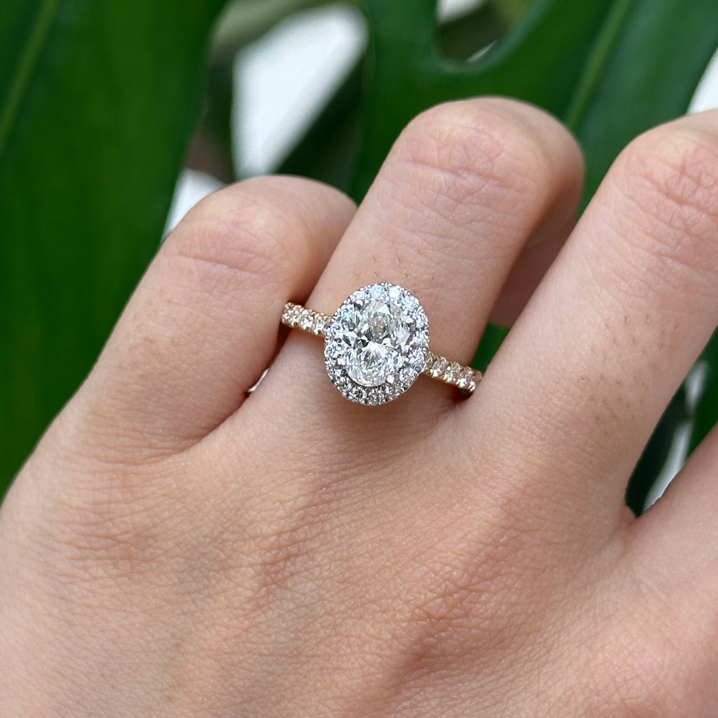 Dianne Natural Oval Ring