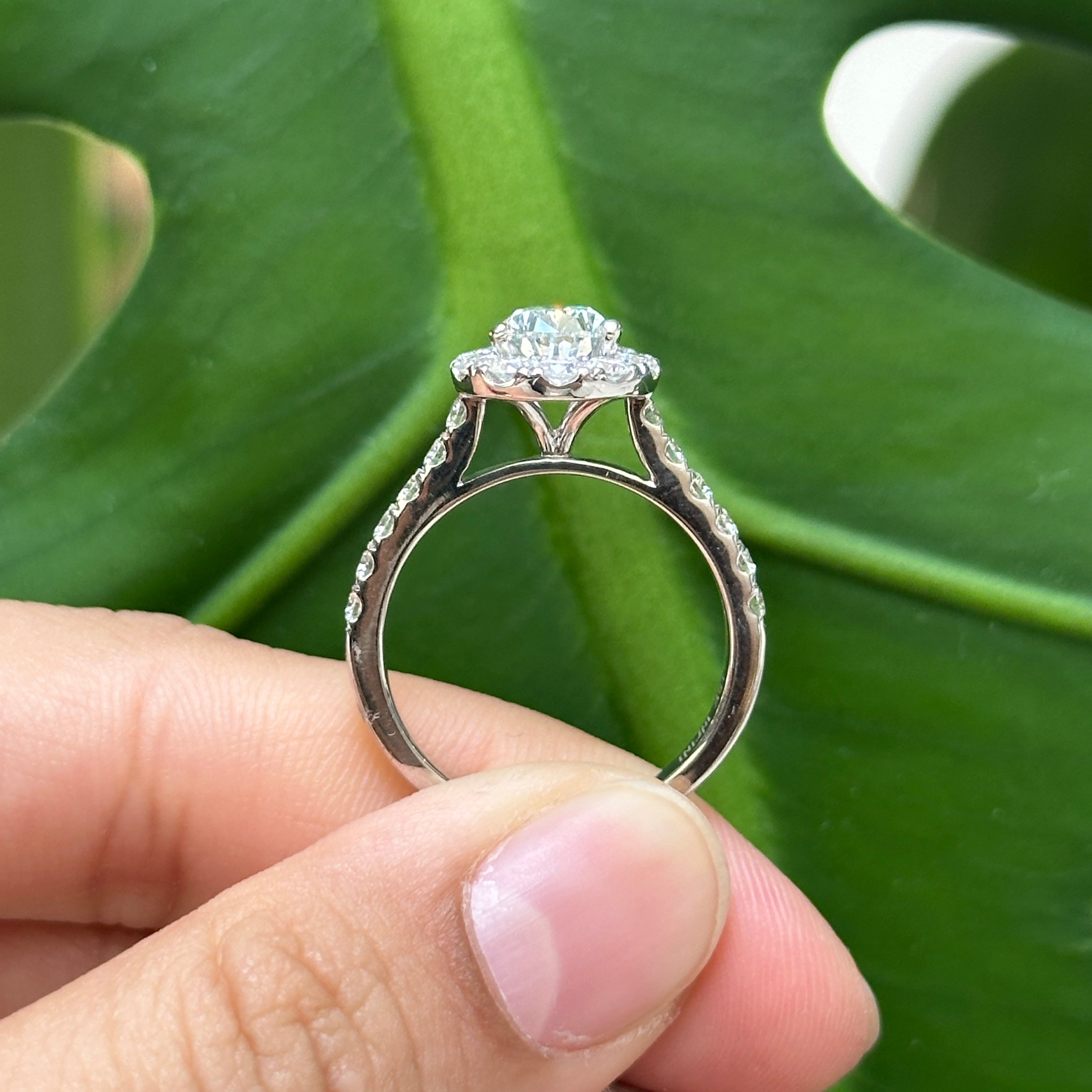 Lyla Natural Diamond Pear Shape Ring